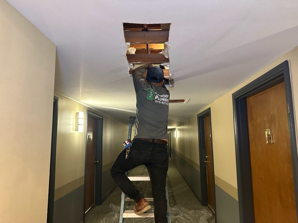 Bursted Copper Water Pipe Repair Los Angeles CA IMG1