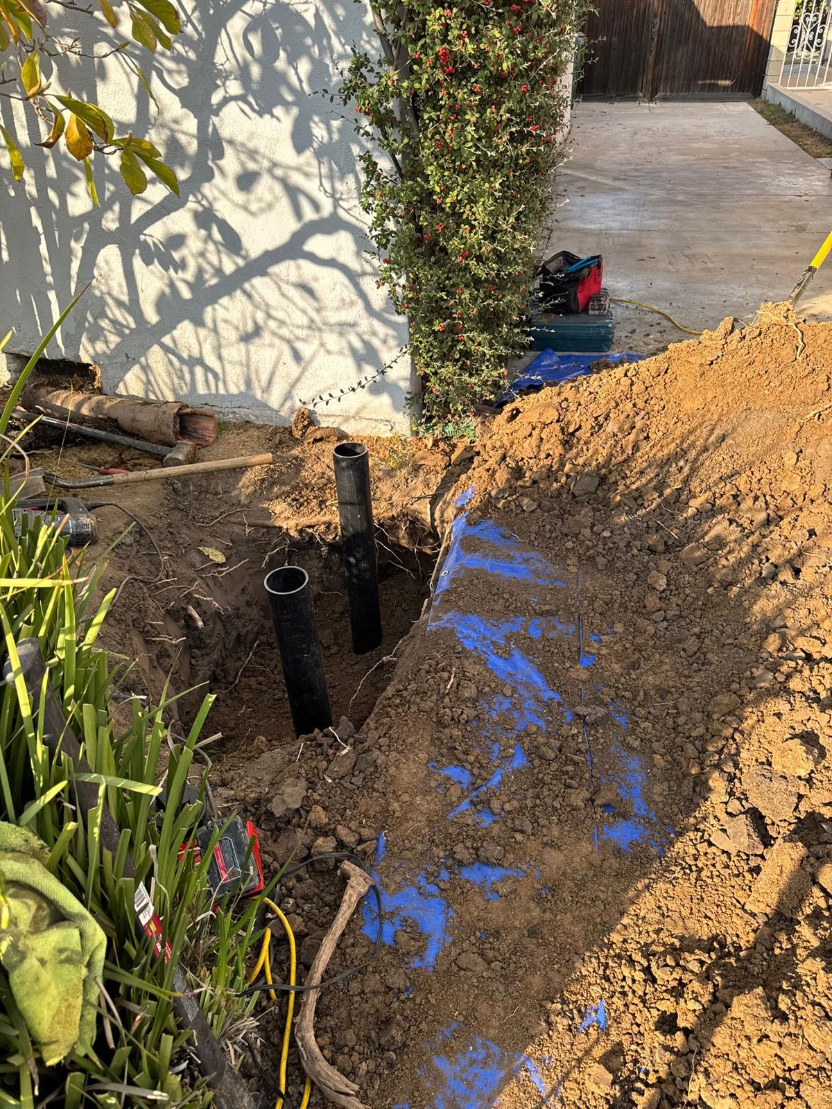 Sewer Line Cleanout Installation Service Near Los Angeles, CA