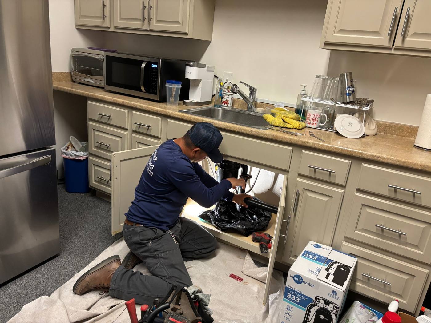 Garbage disposal replacement in Culver City, CA